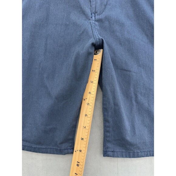 Quiksilver Shorts Mens 38 Blue Straight Fit Classic Chino Casual Walking Summer - Picture 12 of 12